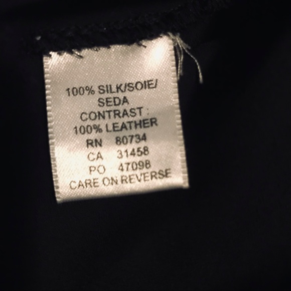 TO the MAX | 12 | Suede Leather & Silk dress - Picture 13 of 16